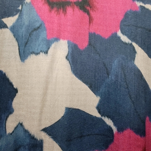 NWT SOFT SURROUNDINGS S/M Colorful Embellished Seashells Kimono Coverup Floral - Picture 9 of 13